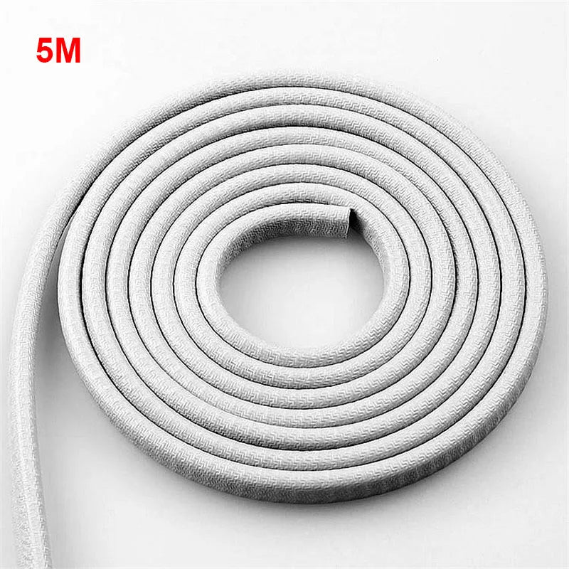 Car Door Protector Edge Scratch Strip Guard Trim Automobile Door Noise reduction Anti Collision Protection With Steel Carstyling