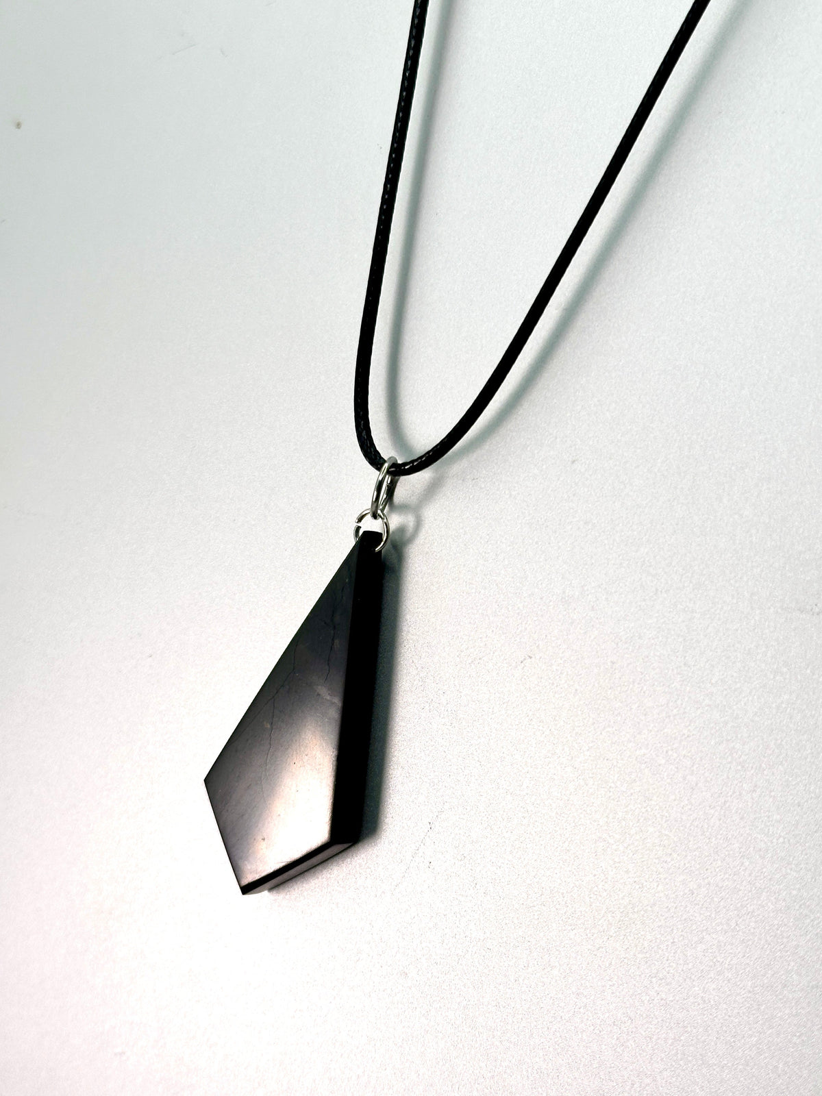 SHUNGITE PENDANTS! HURRY WHILE SUPPLIES LAST! - EMF Protection - Hand Cut Genuine Natural Shungite Pendant High Quality Black Lustrous Gemstone from Russia