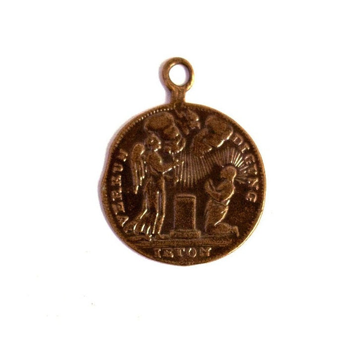 Vintage Bronze Old St. Peter Medal