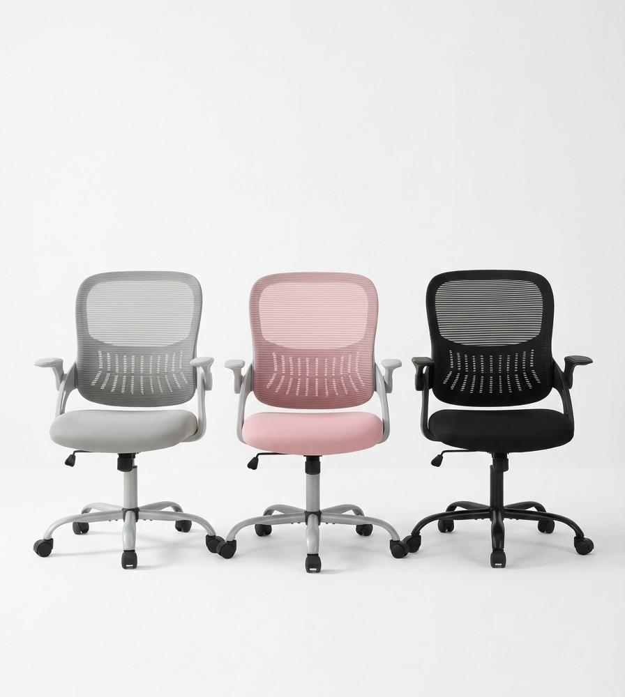 Ergonomic Mesh Office Chair – Multi Color High Back Chair with Lumbar Support
