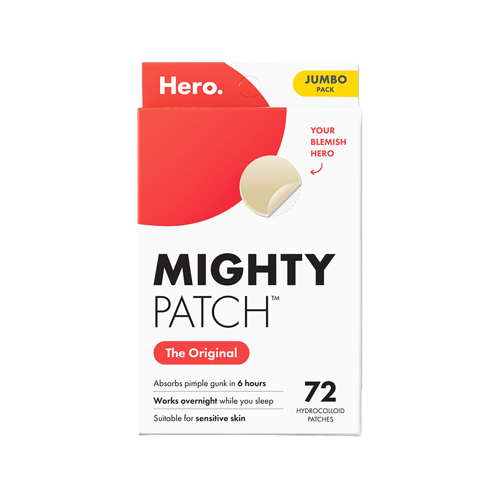 Set of 2 Hero Mighty Patch Original Blemish Treatment 72 Count, 144 Total