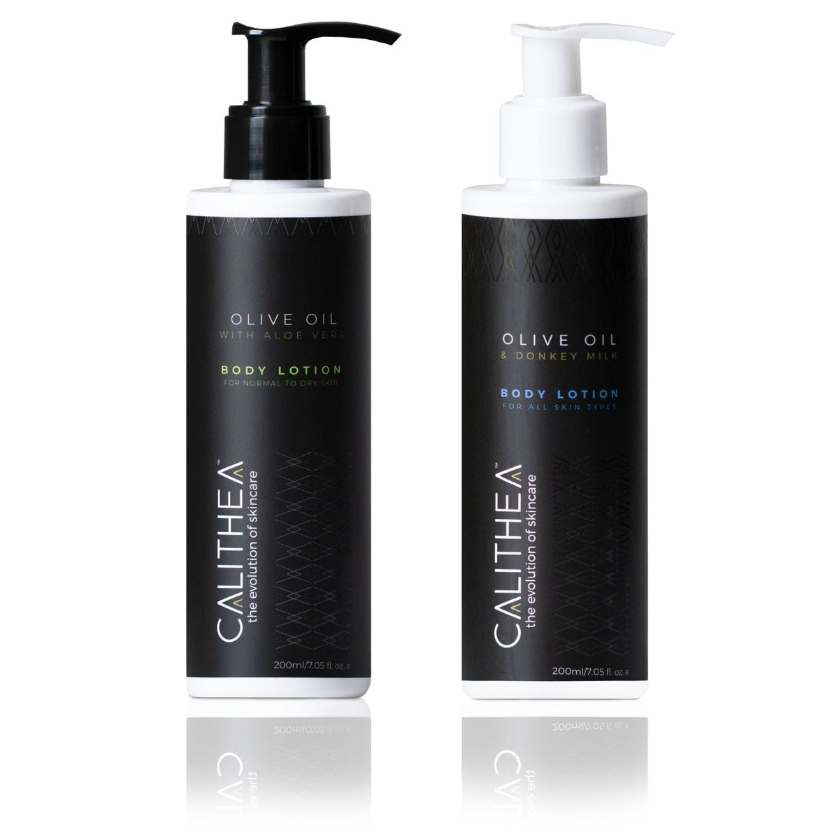 Olive Oil Body Lotion 2-Pack - Aloe Vera & Donkey Milk