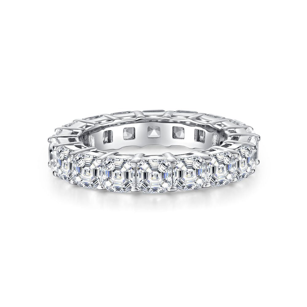 Zircon Full Diamond Sterling Silver Ring