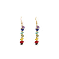 Colorful Irregular Natural Stone Earring