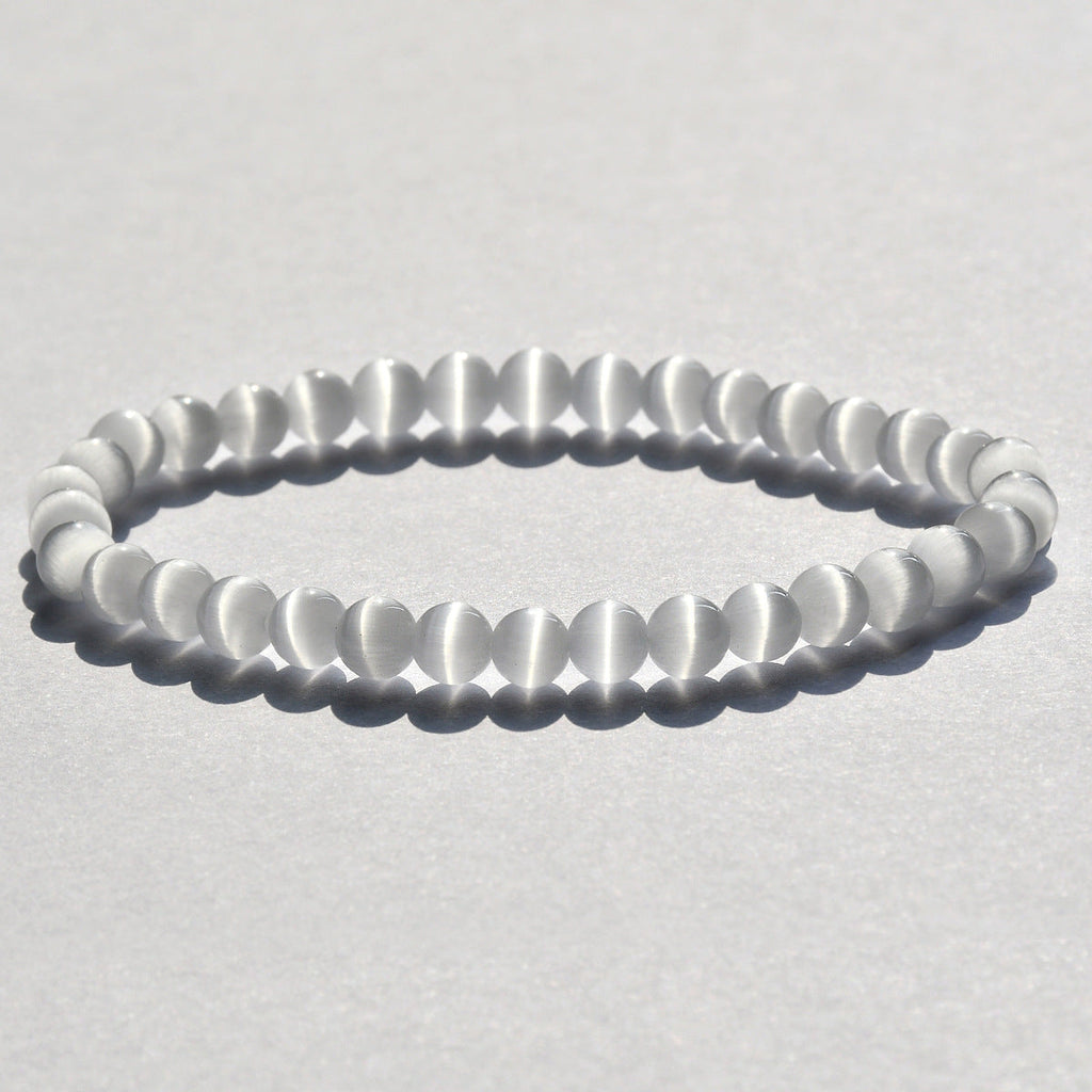 Round Natural Bead Stone Opal Bracelet
