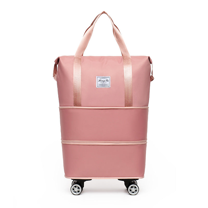 Double-Layer Travel Bag with Wet/Dry Separation, Lightweight Maternity Package