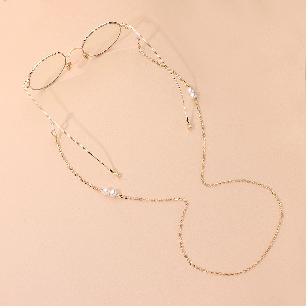 Pearl Eyeglass Chain Beaded Sunglasses Neck Holder