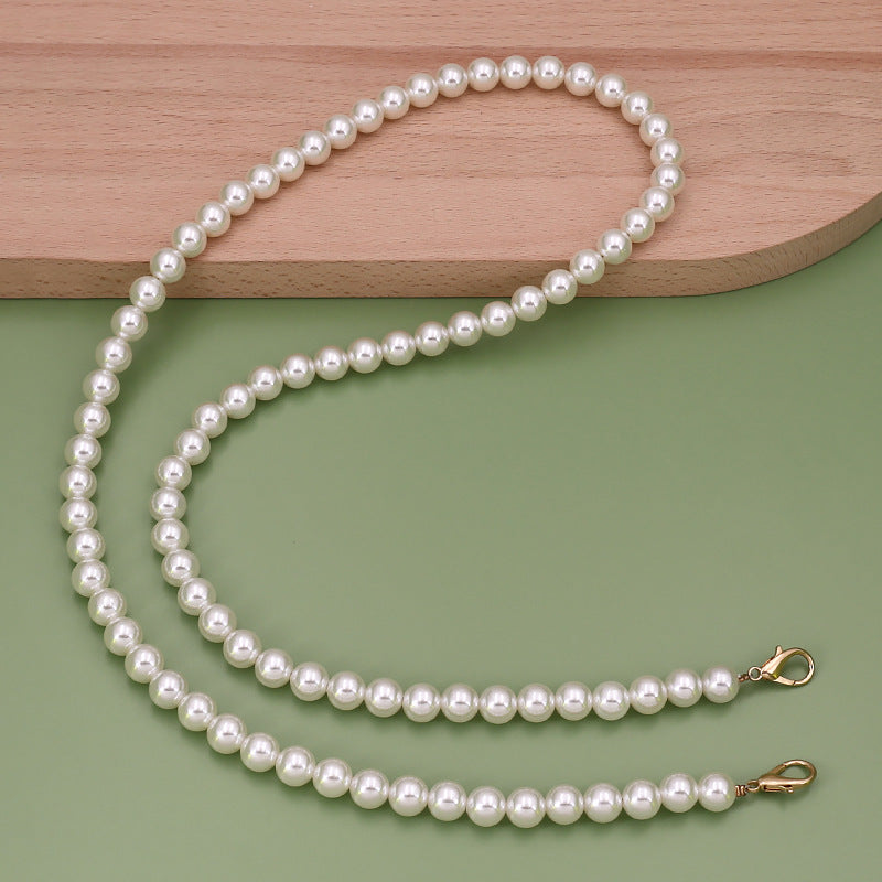Women's Bag Pearl Chain Shoulder Strap Purse Bag Straps