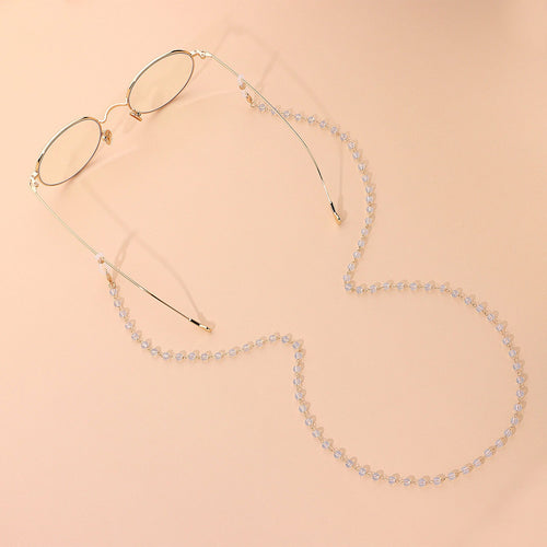 Beaded Eyeglasses Sunglasses Strap Holder Elegant Eyewear Retainer Chain