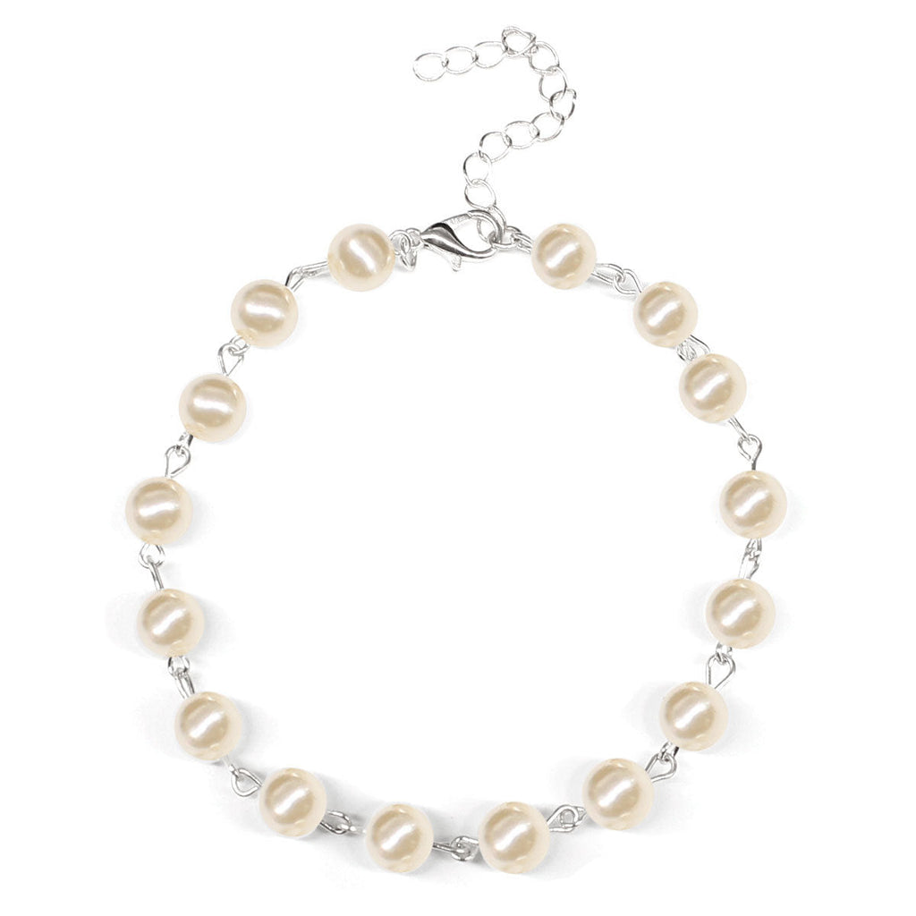 Pearl Beaded Foot Bracelet