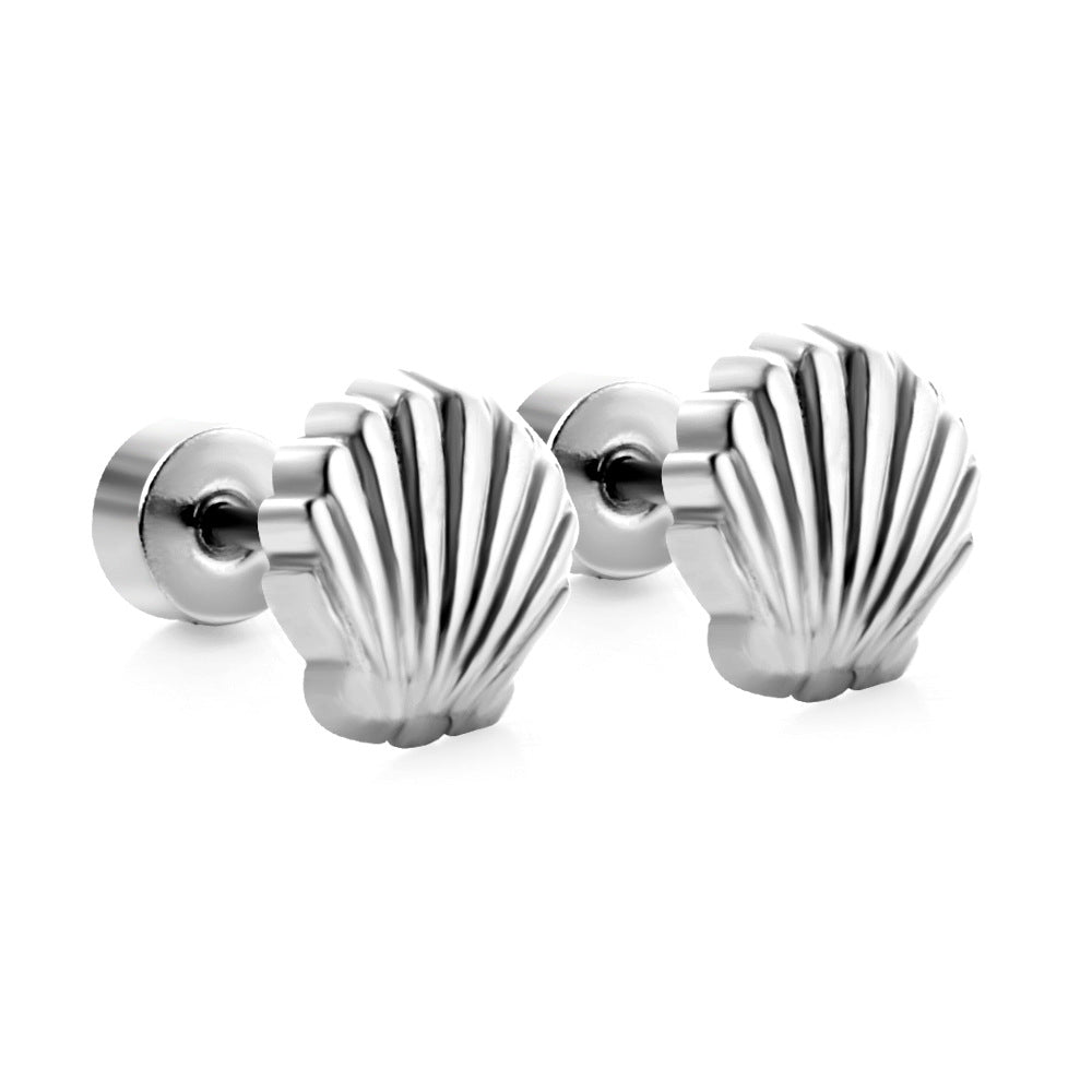 Shell Stud Earrings