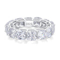 Zircon Full Diamond Sterling Silver Ring
