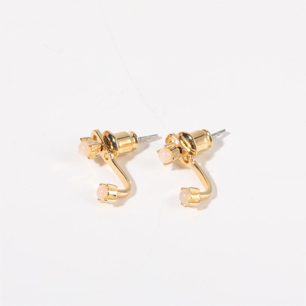 Twelve Birthstone Ear Studs