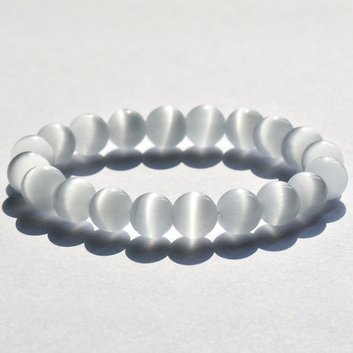Round Natural Bead Stone Opal Bracelet