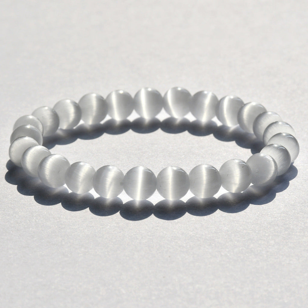 Round Natural Bead Stone Opal Bracelet