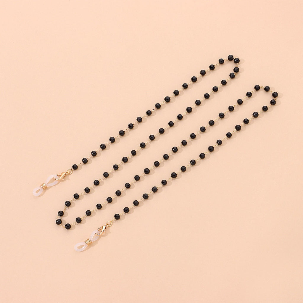 Beaded Eyeglasses Sunglasses Strap Holder Elegant Eyewear Retainer Chain