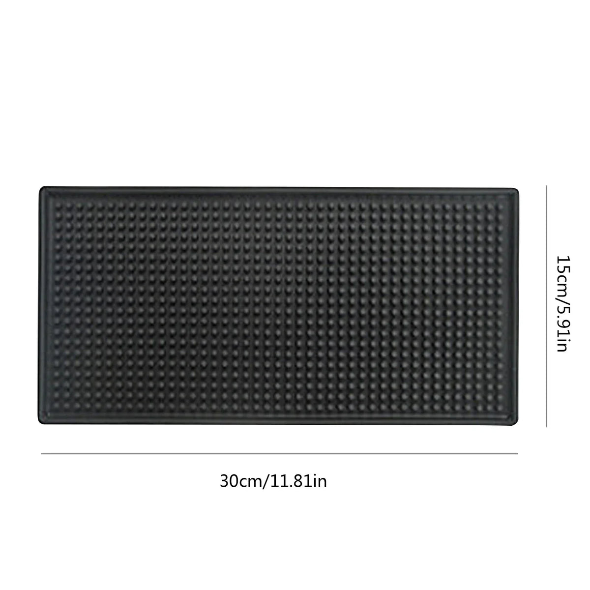 Bar Mat Rubber Anti-slip PVC Coffee Bar Mats Cup Mat Waterproof Heat Resistant Coffee Maker Countertop for Home Bar Accessories