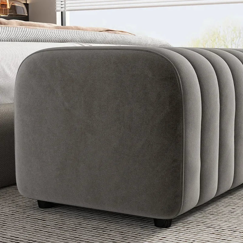 Bed end stool, bed bed, sofa, bedroom, simple long strip shoe changing stool, dressing room, design sense, sofa stool
