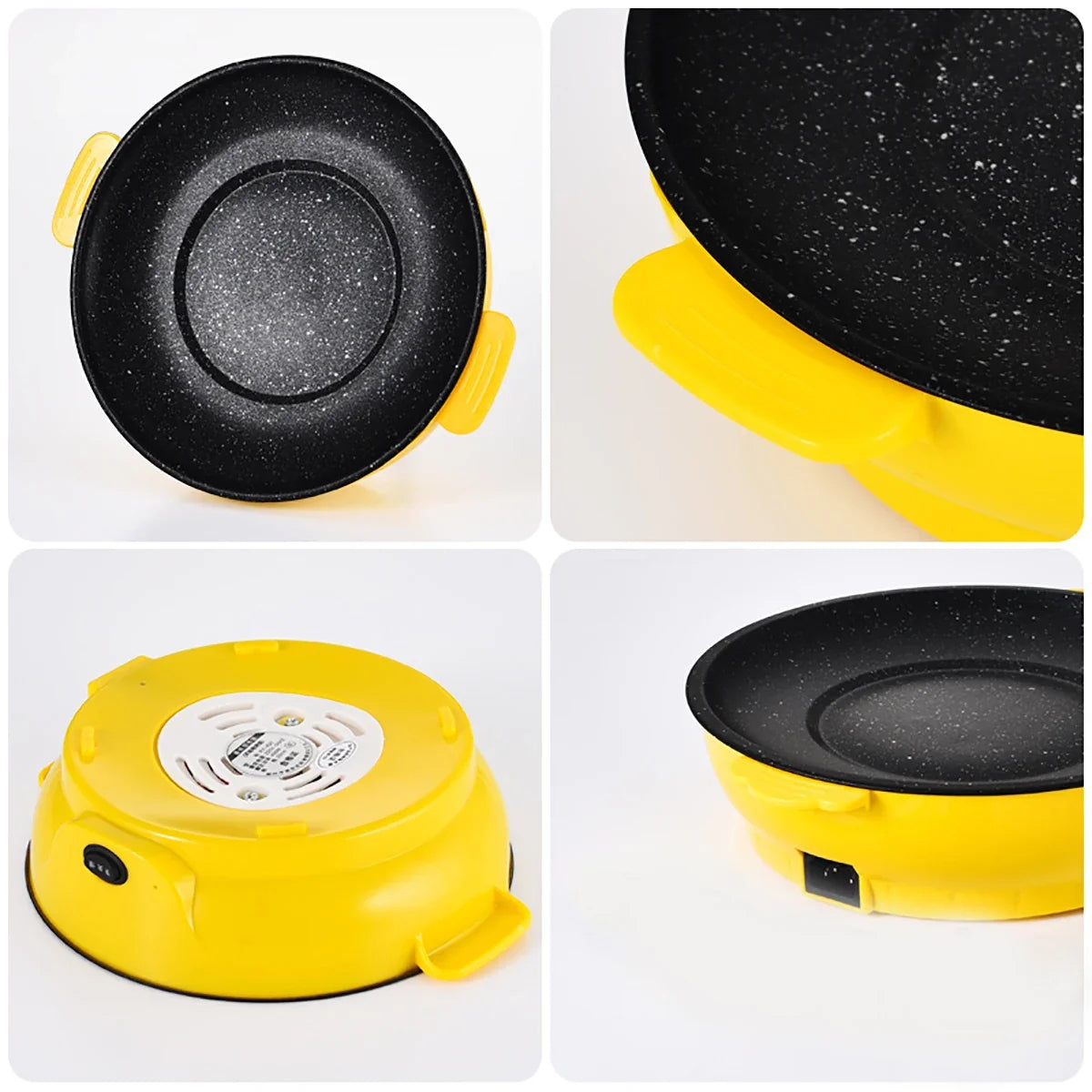 220V Multifunctional Electric Baking Tray Koekenpan Niet-Plakkerige Grill Geroosterde Pan Fornuis Barbecue Keuken Tool