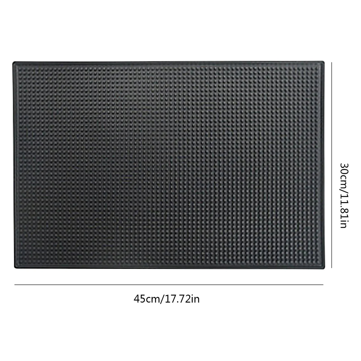Bar Mat Rubber Anti-slip PVC Coffee Bar Mats Cup Mat Waterproof Heat Resistant Coffee Maker Countertop for Home Bar Accessories
