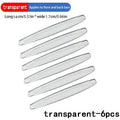 6/4 Piece Universal Front Rear Bumper Corner Protector Guard Car Anti-collision Protection Decoration Strip Car Accessories New