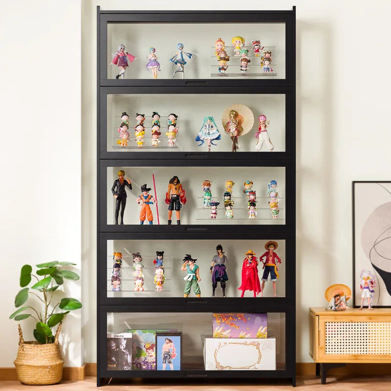 Large Lego display box cabinet figure acrylic figurine toy ornament artifact dust-proof transparent blind box storage rack