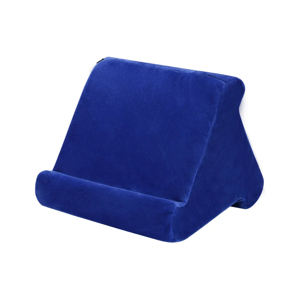 Multifunctional tablet support sponge pillow stand for reading books, tablet desktop support