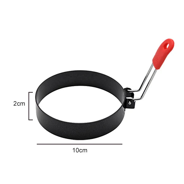 Professional Stainless Steel Egg Fried Ring Nonstick Round Pancake Mold