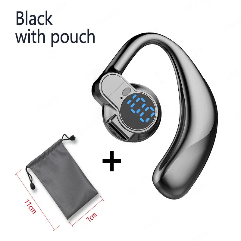 Wireless Bluetooth Headphones Full Open Headset Air Conduction Ear Hook Earphones Handsfree Noise Canceling Audifonos Sports