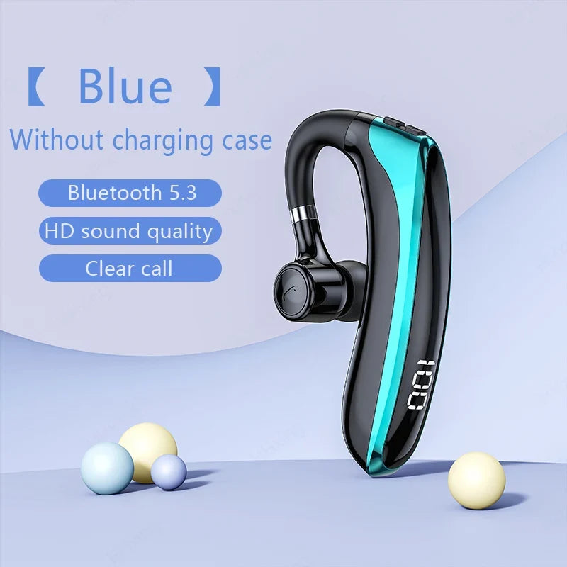 Wireless Bluetooth Headphones With Microphon Earphone ENC Noise Cancelling Handsfree Talking Headset Busines Auriculares Driving