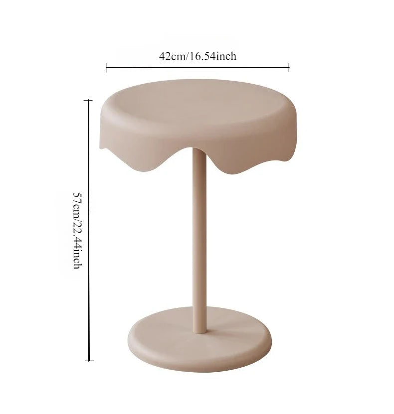 Internet celebrity ice cream rack coffee table mobile small side table bedside table tatami tea table sofa coffee table bed