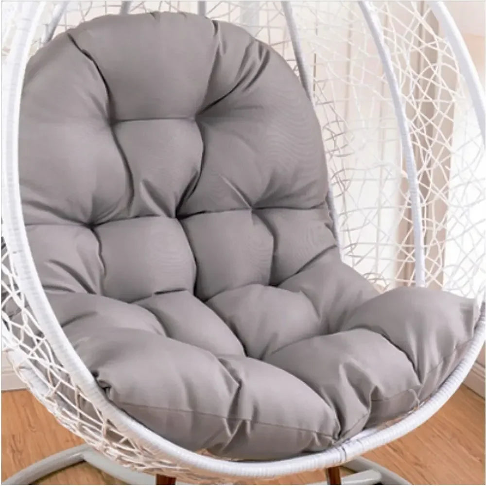Balcony Egg Chair Cushion Seat Pad Swing Hanging Chair Mat Pillow Patio Garden Outdoor Thickened Hammock Rocking Chair Seat