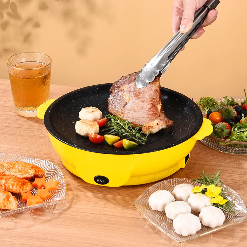 220V Multifunctional Electric Baking Tray Koekenpan Niet-Plakkerige Grill Geroosterde Pan Fornuis Barbecue Keuken Tool