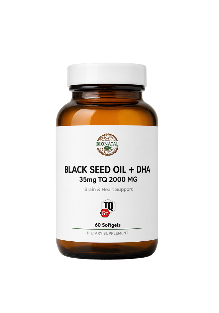 Black Seed Oil + DHA Omega-3, 5% Thymoquinone, 60 Softgels