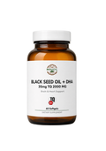 Black Seed Oil + DHA Omega-3, 5% Thymoquinone, 60 Softgels