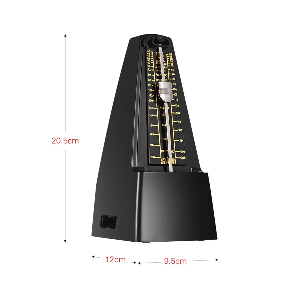 Standard Universal Mechanical Metronome ABS Material for Guitar Violin Piano Bass Drum Musical Instrument Practice Tool