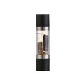 Manual Stainless Steel Salt and Pepper Grinder, Adjustable Ceramic Grinding Spice Mill, Kitchen Tool, 2 in 1