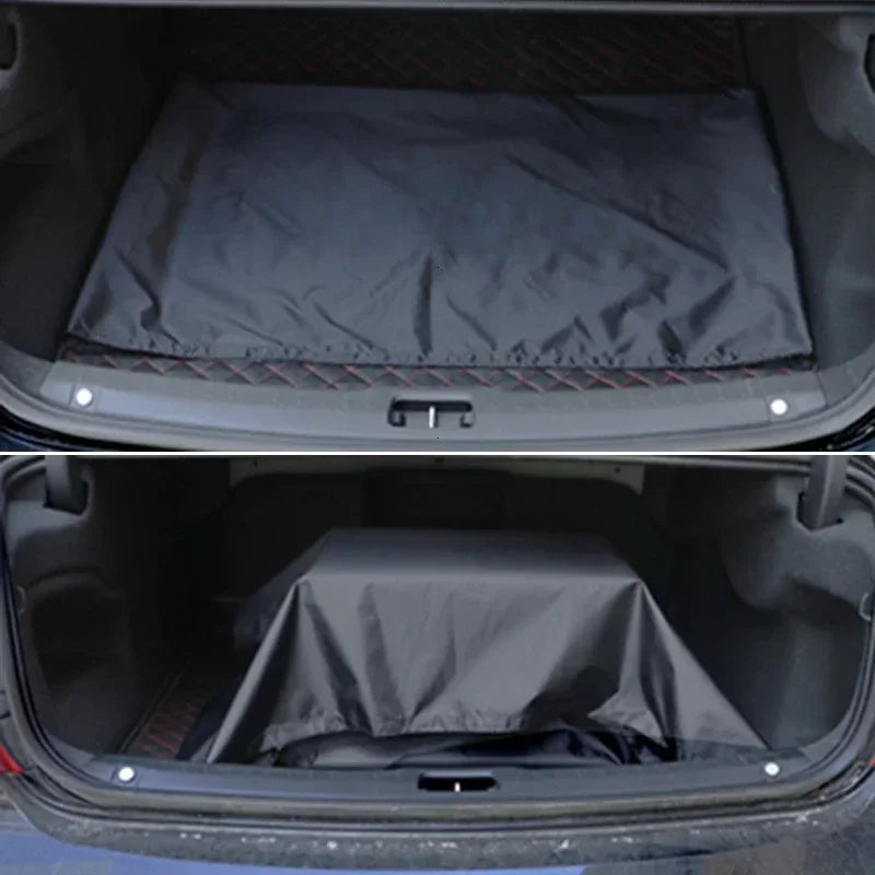 Car Seat Cover for Front Rear Seats Waterproof Antifouling Dust Covers for Steering Wheel Trunk Mat