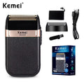 Kemei KM-2024 USB Charging Electric Shaver For Men Reciprocating Twin Blade Razor Shaver Beard Trimmer Shaving Machine