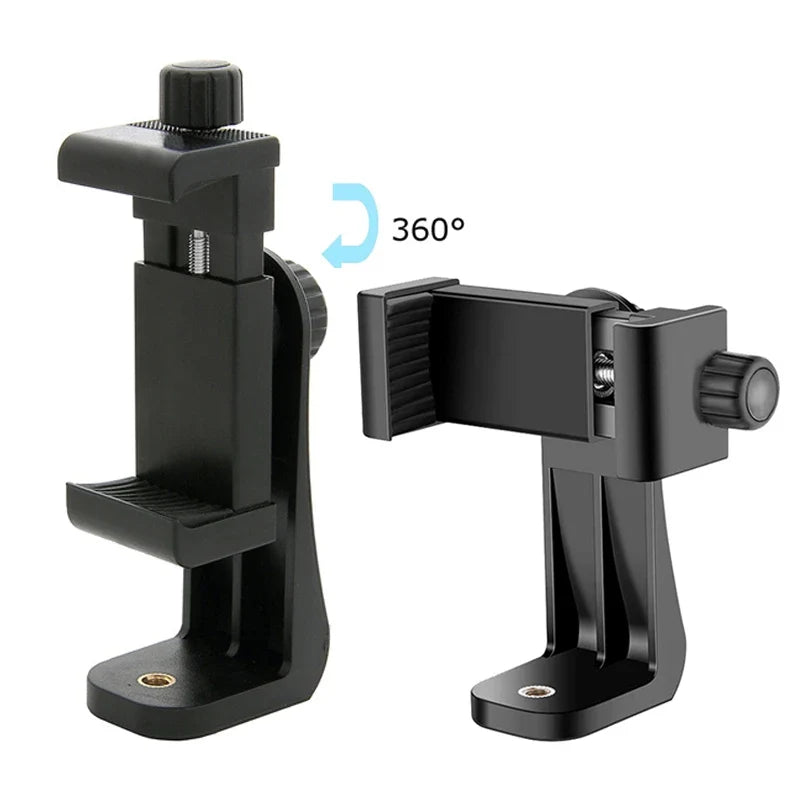 Phone Holder Portable Tripod Foldable Desktop Mobile Phone Stand Rotatable Selfie Holding Live Video Camera Stabilizer Bracke