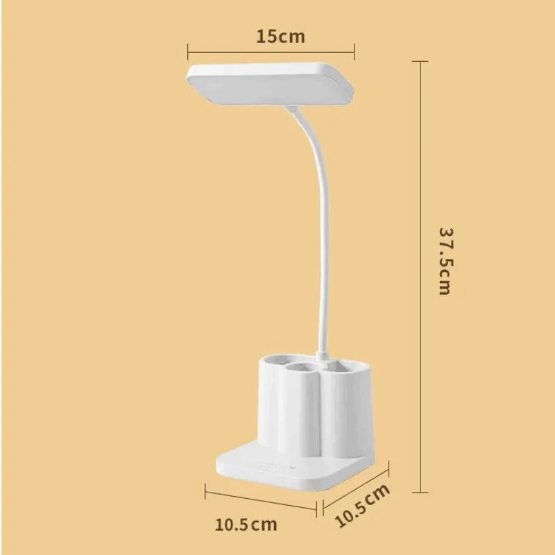 Led Eye Protection Desk Lamp For Studying Dormitory Desk USB Powered Small Table Lamp Bedroom Bedside Reading Lamp