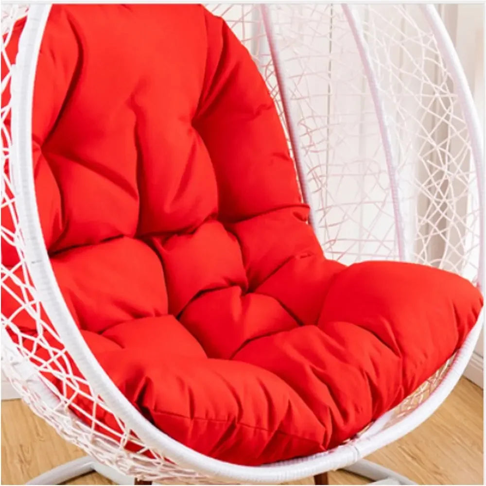Balcony Egg Chair Cushion Seat Pad Swing Hanging Chair Mat Pillow Patio Garden Outdoor Thickened Hammock Rocking Chair Seat