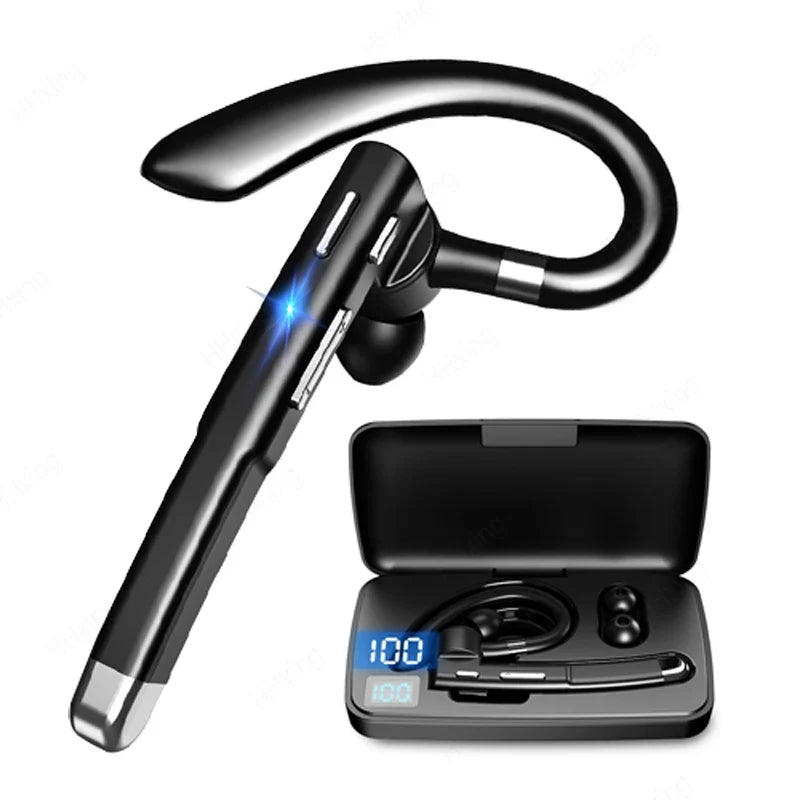 Wireless Headphones With Microphone Bluetooth Earphones ENC Noise Cancelling Hands-free Headset Busines Auriculares Driving