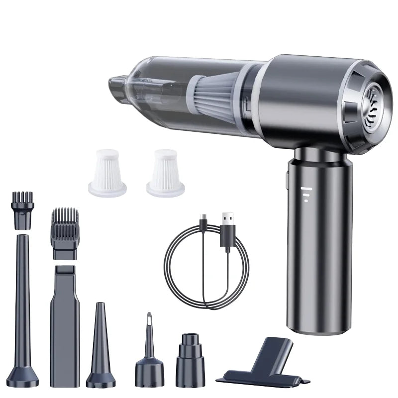 Car Vacuum Cleaner High Power Portable Handheld Wireless Brushless Motor Cleaning Machine Powerful Air Duster for Home Appliance