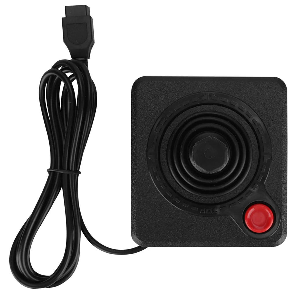 Ergonomic Comfortable Wireless Controller Analog Stick Wear Resistant 3D Analog Joystick Friendly Materials ABS for Atari 2600