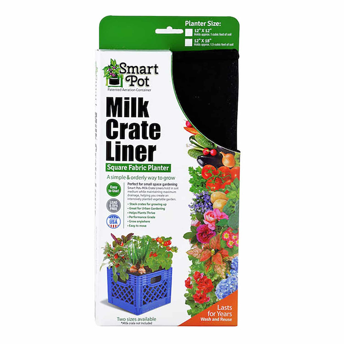 Smart Pot Milk Crate Liner