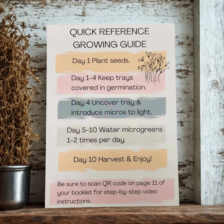 MICROGREEN GROW KIT!