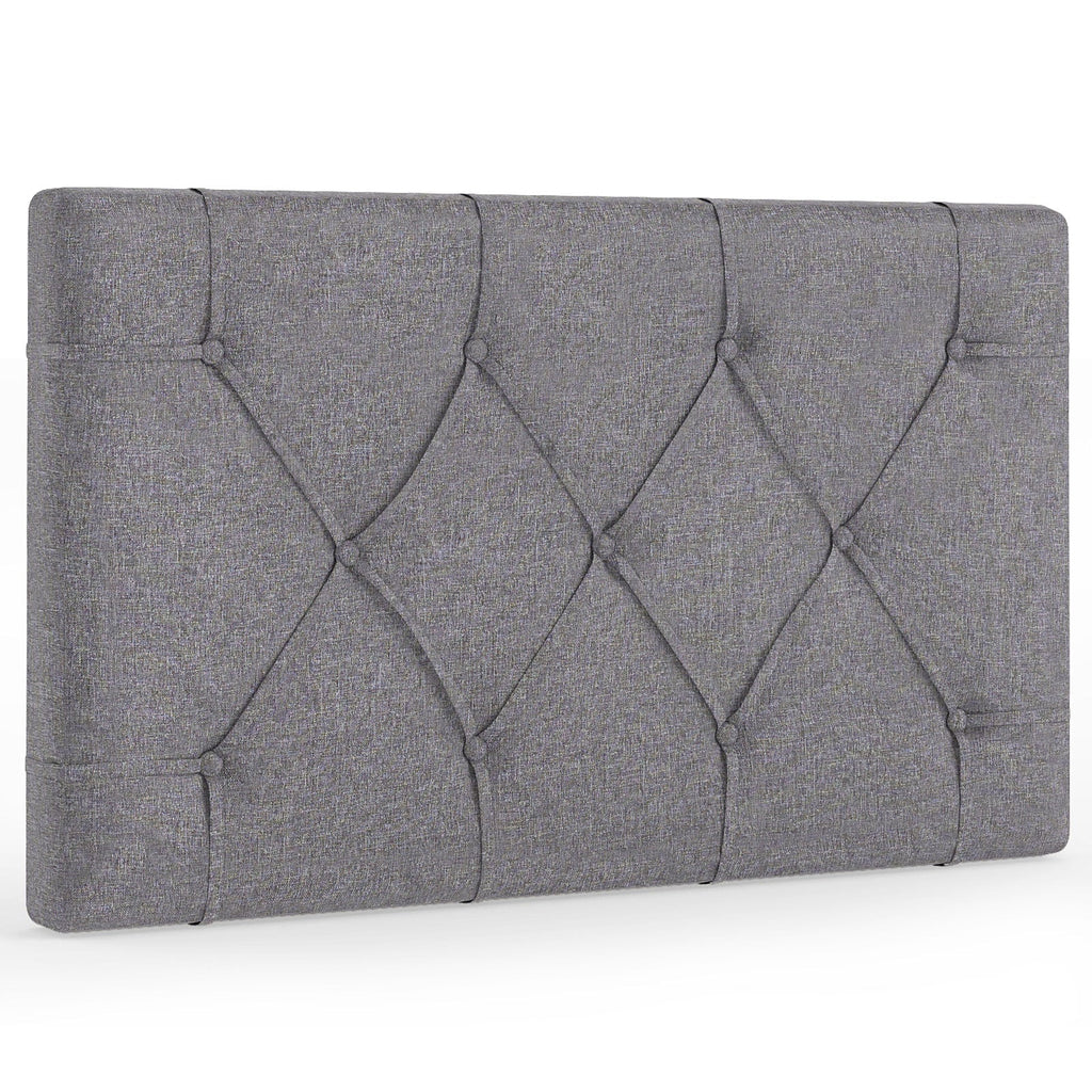 Upholstered Headboard for Twin Size Bed with Fabric Upholstery