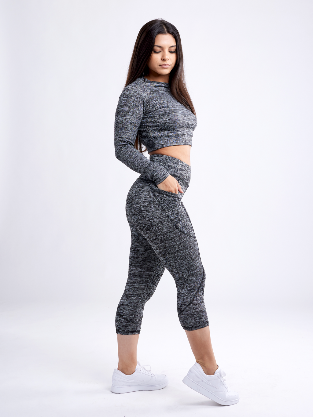 JupiterGear Long-Sleeve Crop Top