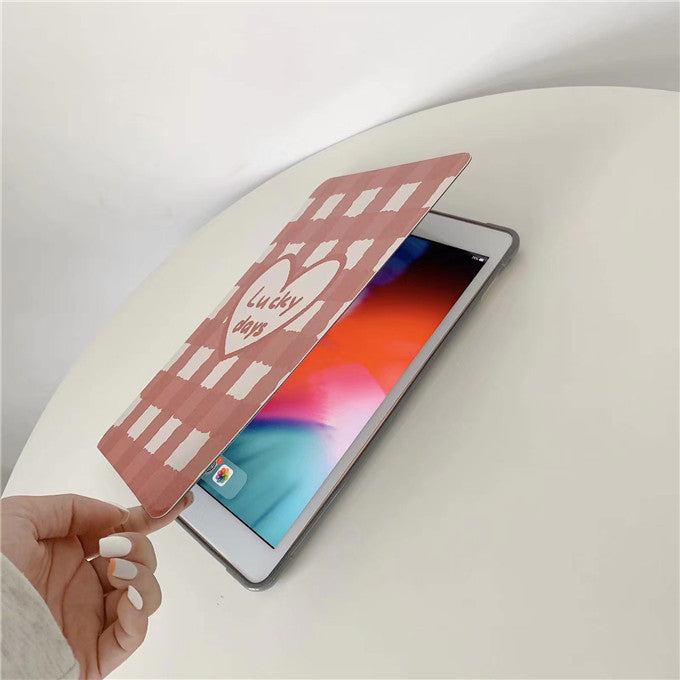 Apple-Compatible Tablet Soft Leather Protective Case